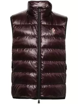 Moncler Grenoble дутый жилет, фиолетовый