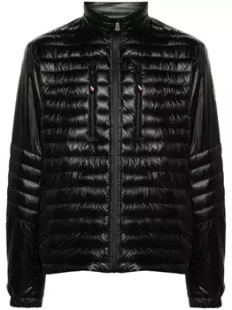 Moncler Grenoble глянцевый пуховик, черный