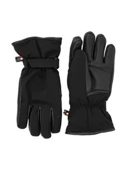 MONCLER GRENOBLE KIDS мягкие перчатки, черный