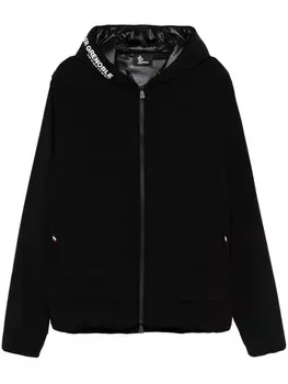 Moncler Grenoble куртка на молнии с подкладкой, черный