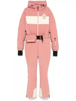 Moncler Grenoble лыжный комбинезон, розовый