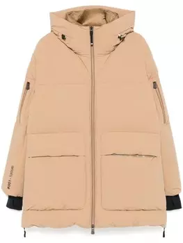 Moncler Grenoble пальто Раурис, коричневый
