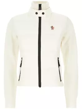 Moncler Grenoble пиджак со вставками, нейтральный