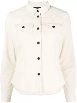 Moncler Grenoble пуховик Nangy, белый