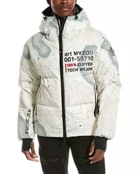 Moncler Grenoble Пуховик-пуховик, белый