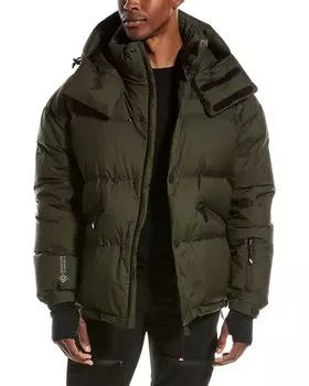 Moncler Grenoble Пуховик-пуховик, зеленый