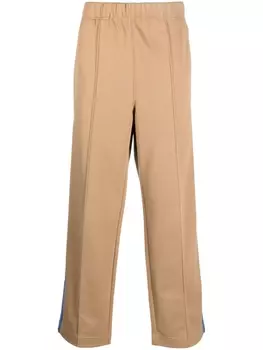 Moncler Grenoble спортивные брюки с лампасами, нейтральный цвет