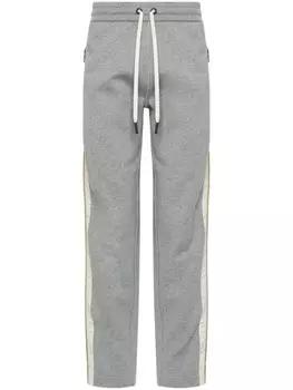 Moncler Grenoble спортивные брюки с нашивкой-логотипом, серый