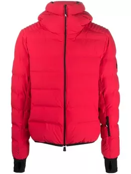 Moncler Grenoble стеганый пуховик Lagorai, красный