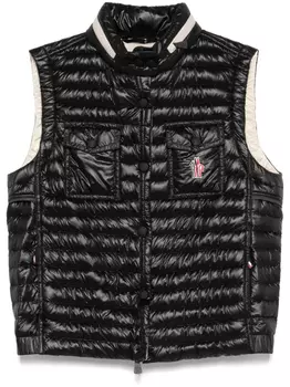 Moncler Grenoble утепленный жилет, черный