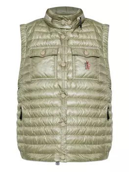 Moncler Grenoble жилет Gumiane, зеленый