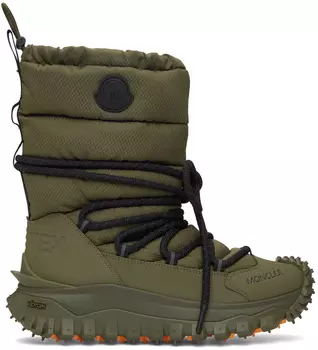 Moncler Хаки-сапоги Trailgrip Apres