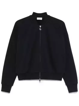 Moncler хлопковый бомбер, синий