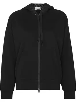 Moncler худи с принтом Born to Protect, черный