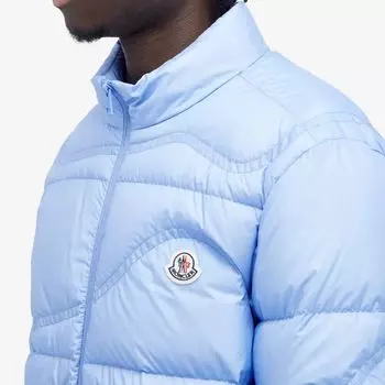 Moncler Капустный пуховик, синий