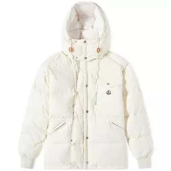 Moncler Karakorum Пуховик из нейлона с наполнителем, белый