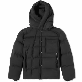 Moncler Karakorum Пуховик из нейлона с наполнителем, черный