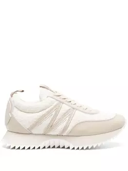 Moncler кеды Pacey из ткани букле, нейтральный цвет