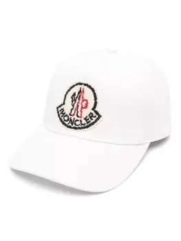 Moncler кепка с логотипом, белый