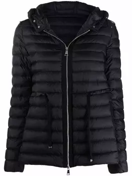 Moncler короткий пуховик Raie, черный