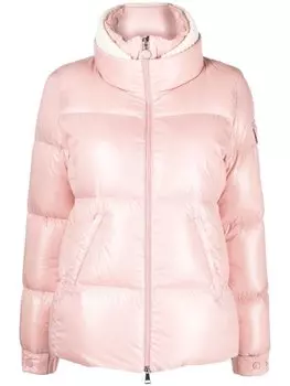 Moncler короткий пуховик Vistule, розовый