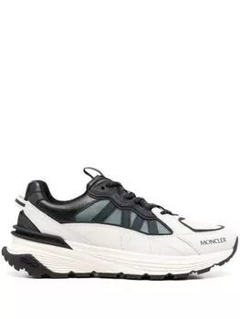 Кроссовки Moncler Lite Runner, белый/черный/серый