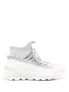 Moncler кроссовки Monte, серебристый