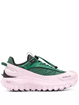 Кроссовки Moncler Trailgrip, розовый/темно-зеленый