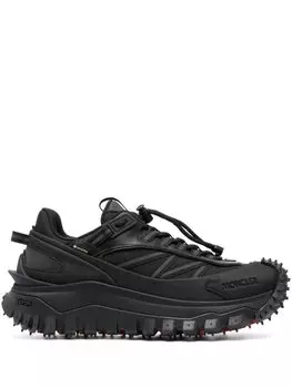 Moncler кроссовки Trailgrip со вставками, черный