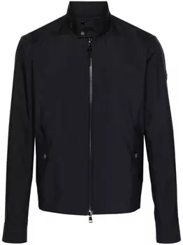Moncler куртка Chaberton с нашивкой-логотипом, синий