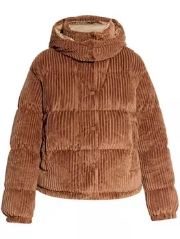 Moncler куртка даос, коричневый