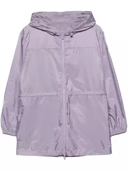 Moncler куртка Filira с капюшоном и приталенным кроем, фиолетовый