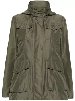Moncler куртка Ilo с потайным капюшоном, зеленый