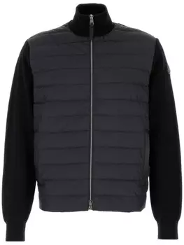 Moncler куртка из шерстяной смеси, черный