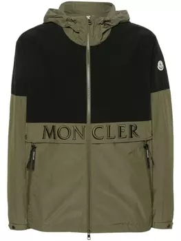 Moncler куртка Joly с капюшоном, зеленый