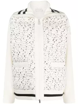 Moncler куртка на молнии, белый