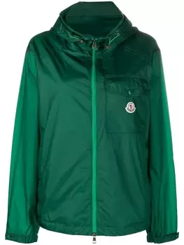 Moncler куртка Samakar с капюшоном, зеленый