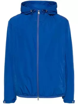 Moncler легкая куртка с логотипом, синий