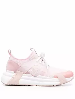 Moncler массивные кроссовки Lunarove, розовый
