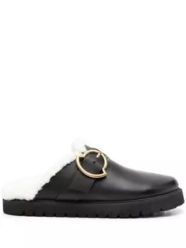 Moncler мюли Bell, черный