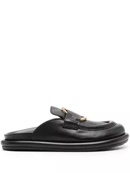 Moncler мюли Bell, черный