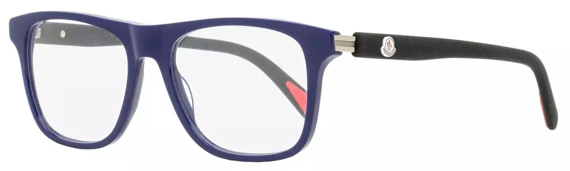 Moncler Мужские прямоугольные очки ML5161 090 Синие/черные 54 мм