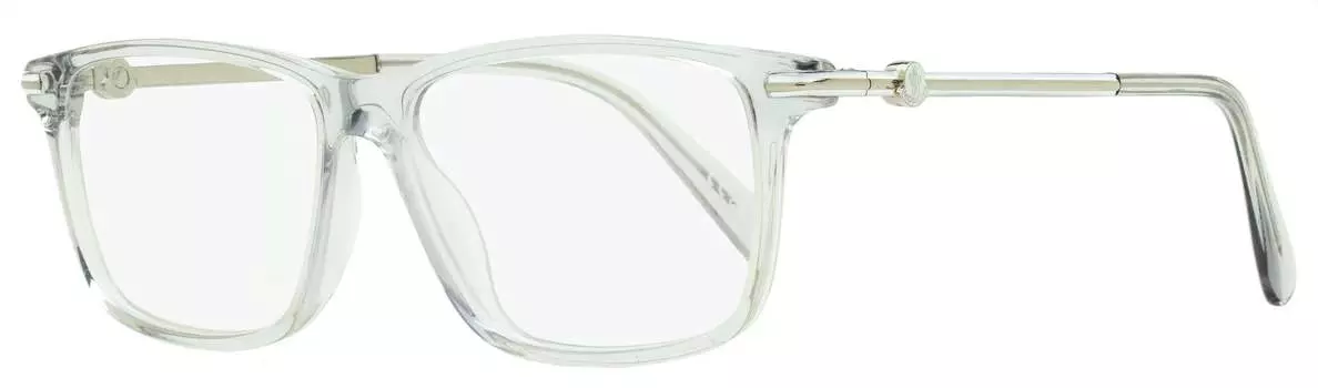 Moncler Мужские прямоугольные очки ML5205 020 Прозрачные серые 54 мм