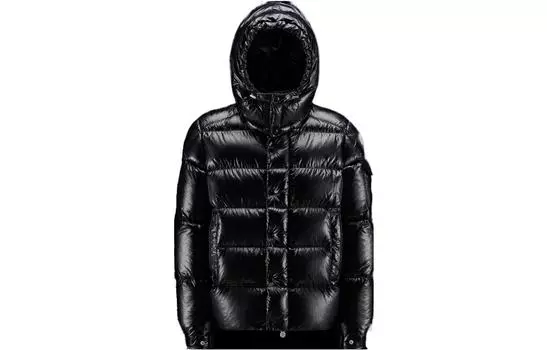 Moncler Мужской пуховик, черный