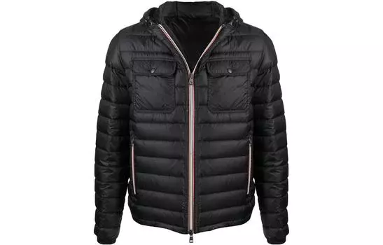 Moncler Мужской пуховик, черный