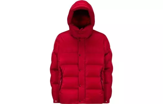 Moncler Мужской пуховик, Красный
