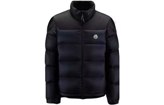 Мужской пуховик Moncler, темно-синий