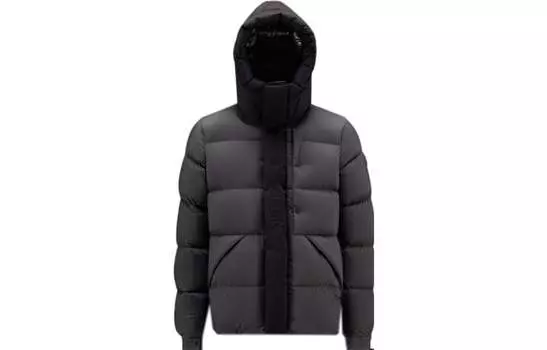 Moncler Мужской пуховик, Угольно-серый