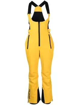 Moncler непродуваемый лыжный комбинезон, желтый