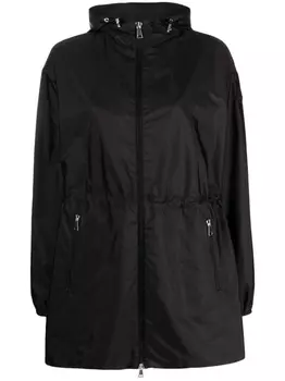 Moncler непромокаемая куртка с капюшоном, черный